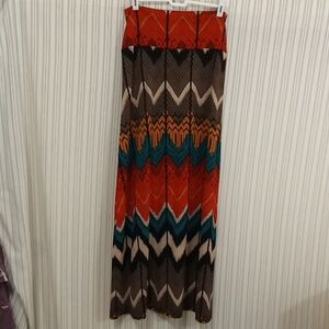 Tamari's Long Multi Colored Skirt